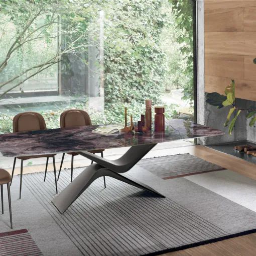 Tavolo a botte Arcus Evo System di Sedit