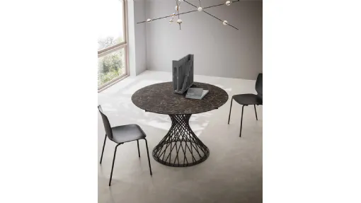 Tavolo rotondo allungabile Franz di La Primavera