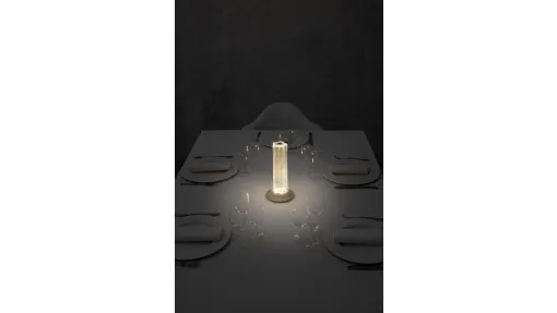 Lampada in vetro Briccola da tavolo di Vesoi