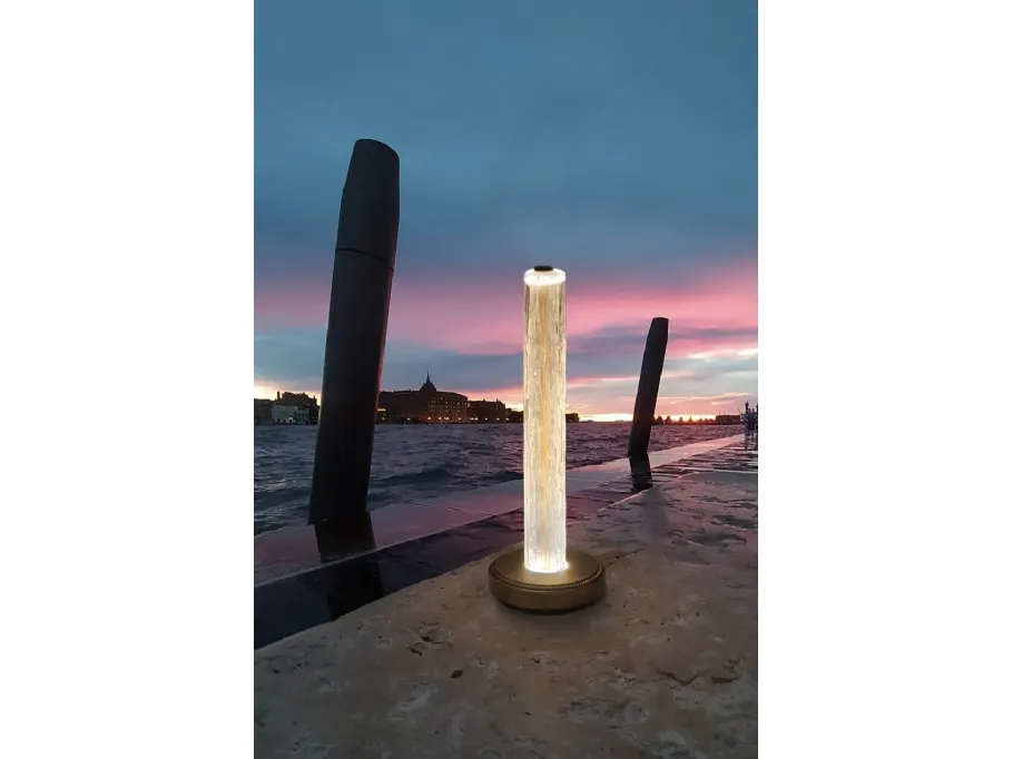 Lampada in vetro Briccola da terra di Vesoi
