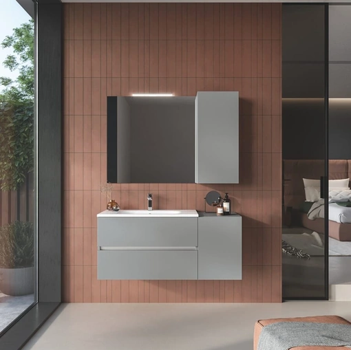 Mobile da Bagno sospeso Fast 02 di RCR