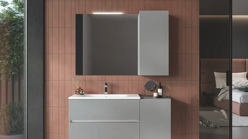 Mobile da Bagno sospeso Fast 02 di RCR