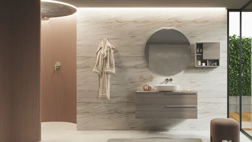 Mobile da Bagno sospeso Fast 03 di RCR