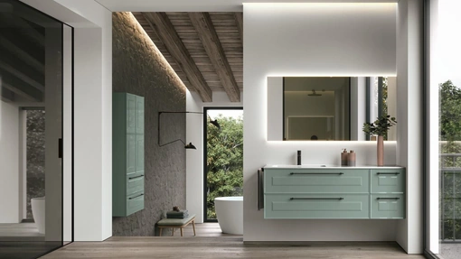 Mobile da Bagno classico sospeso Panorama 06 di RCR