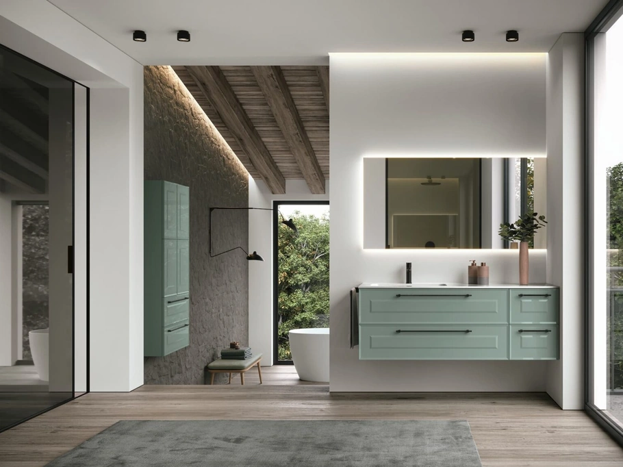 Mobile da Bagno classico sospeso Panorama 06 di RCR