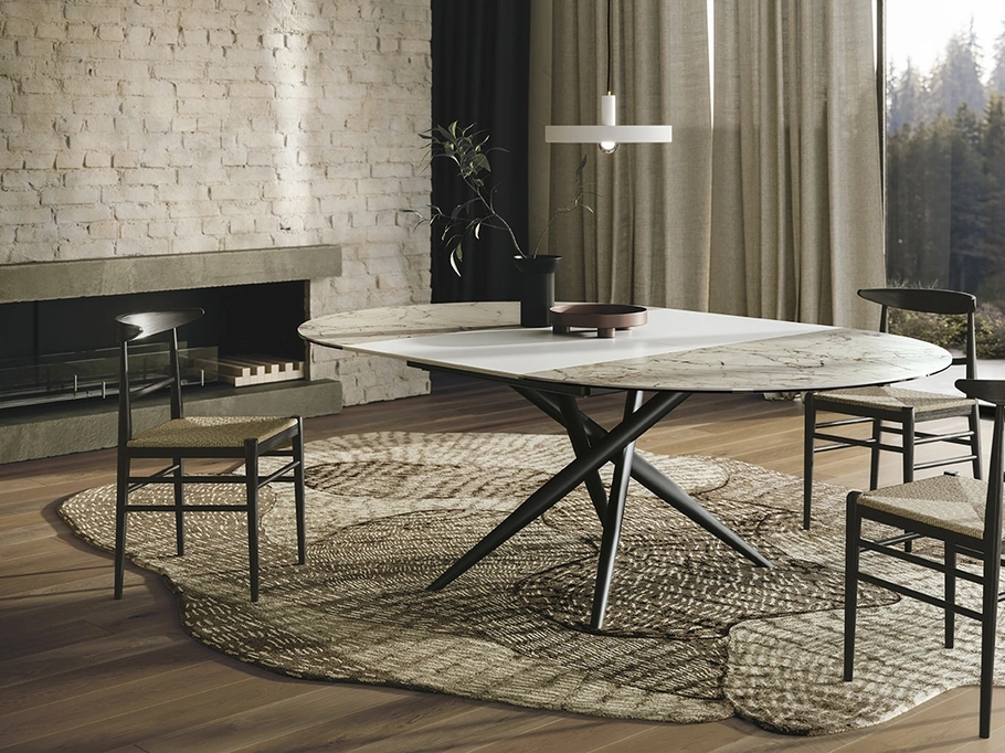 Tavolo allungabile Tiffany Round di Sedit