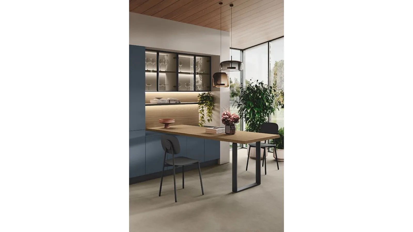 Cucine moderne caratteristiche estetiche di Kaya 