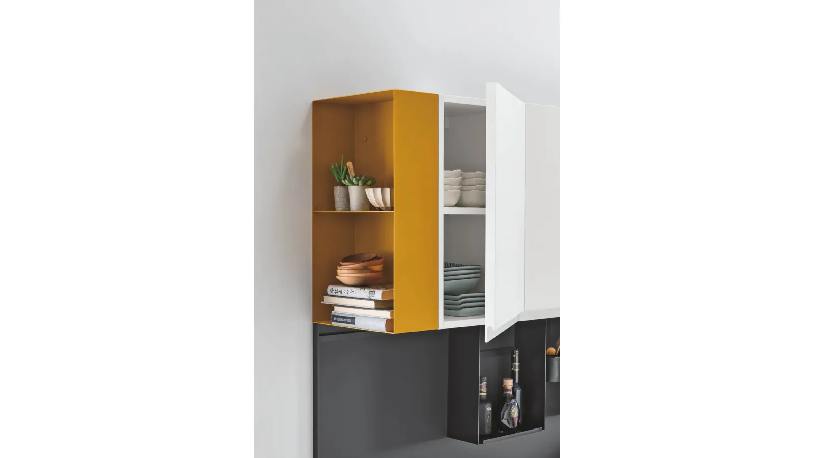 Vani a giorno in metallo cucina